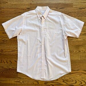 Brooks Brothers short sleeve button down shirt